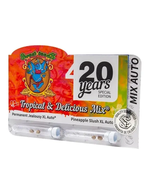 Sementes de cannabis Tropical Delicious Mix – Cítricas – Auto-Flowering – Plantas fêmeas garantidas – imagem 1 de Seed City