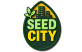 Seed City White Brand Logo
