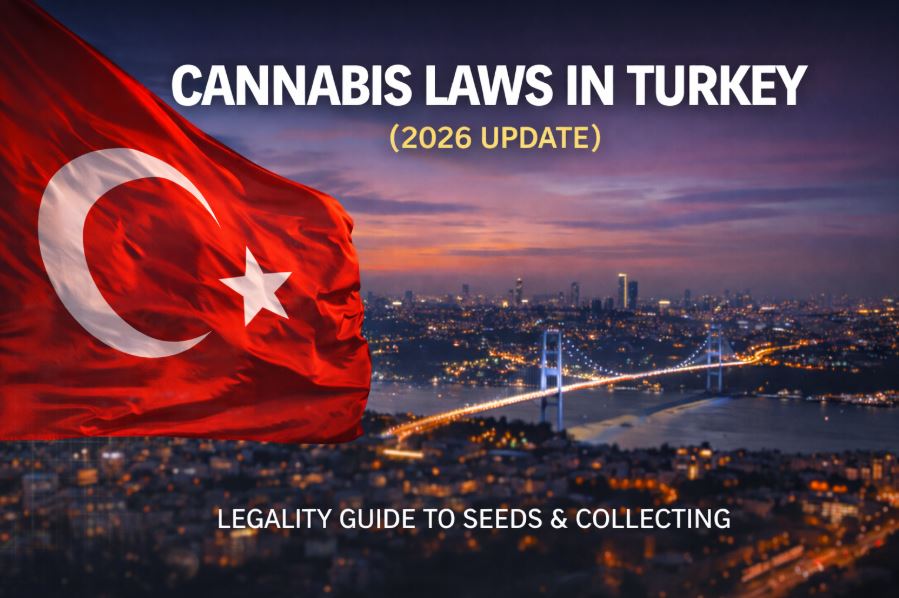 Istanbul skyline with Bosphorus Bridge used as a featured hero for a 2026 guide to cannabis laws in Turkey